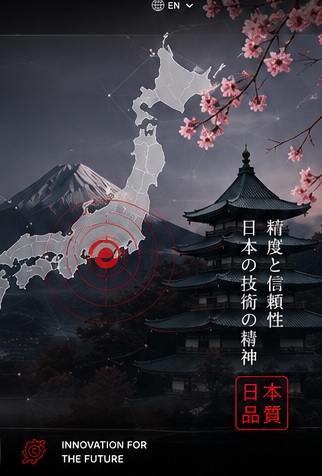 Japan-inspired NIPPON visual identity