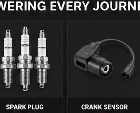 Crankshaft and camshaft sensor concept visuals